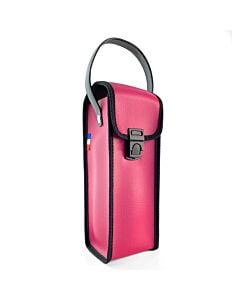 Sacoche souple 3 boules - Rose/Noir