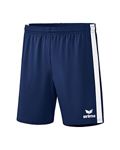 Short Retro Star - Homme - bleu marine/blanc