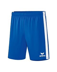 Short Retro Star - Homme - bleu roi/blanc