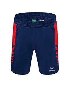 Short Worker Six Wings - Enfant - bleu marine/rouge