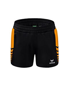 Short Worker Six Wings - Femme - noir/corail