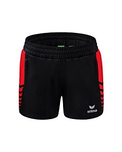 Short Worker Six Wings - Femme - noir/rouge