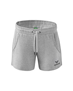 Short sweat Essential Team - Femme - gris chiné clair