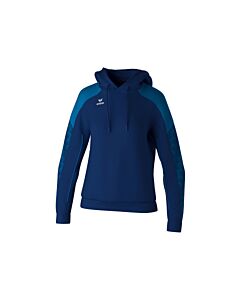 Sweat à capuche EVO STAR - Femme - bleu marine/mykonos blue