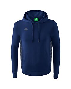 Sweat à capuche Essential Team - Enfant - bleu marine/gris