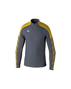 Sweat d'entraînement EVO STAR - Homme - gris/jaune
