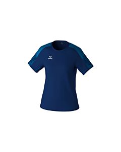 T-Shirt EVO STAR - Femme - bleu marine/mykonos blue
