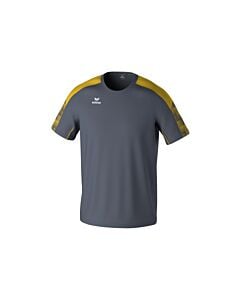 T-Shirt EVO STAR - Homme - gris/jaune