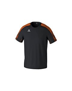 T-Shirt EVO STAR - Homme - noir/orange