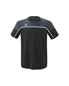 T-shirt CHANGE by erima - Enfant - noir grey/gris/blanc
