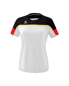 T-shirt CHANGE by erima - Femme - blanc/noir/rouge