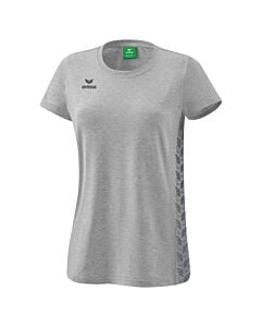 T-shirt Essential Team - Femme - gris clair chiné/gris