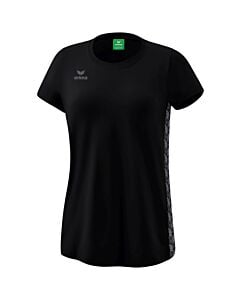 T-shirt Essential Team - Femme - noir/gris
