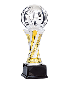 Troph&eacute;e P&eacute;tanque Boule du Monde 28cm