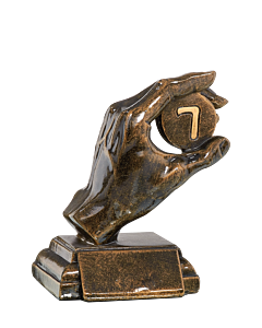 Trophée champion du palet