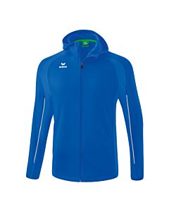 VESTE D'ENTRAÎNEMENT AVEC CAPUCHE LIGA STAR - Enfant - bleu roi/blanc