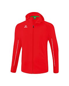 VESTE D'ENTRAÎNEMENT AVEC CAPUCHE LIGA STAR - Enfant - rouge/blanc