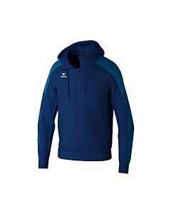 Veste d'entraînement EVO STAR avec capuche - Enfant - bleu marine/mykonos blue