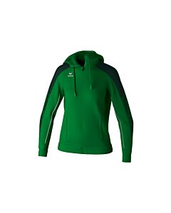Veste d'entraînement EVO STAR avec capuche - Femme - émeraude/pine grove