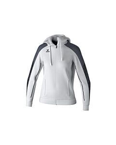 Veste d'entraînement EVO STAR avec capuche - Femme - blanc/noir