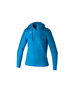 Veste d'entraînement EVO STAR avec capuche - Femme - bleu curaçao/mykonos