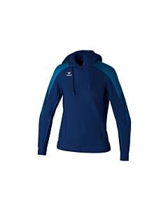 Veste d'entraînement EVO STAR avec capuche - Femme - bleu marine/mykonos blue