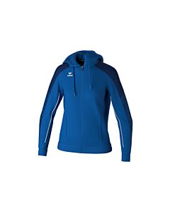 Veste d'entraînement EVO STAR avec capuche - Femme - bleu roi/bleu marine