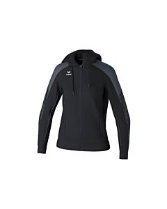 Veste d'entraînement EVO STAR avec capuche - Femme - noir/gris