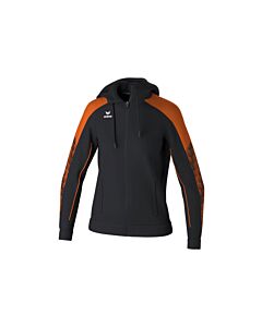 Veste d'entraînement EVO STAR avec capuche - Femme - noir/orange