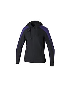 Veste d'entraînement EVO STAR avec capuche - Femme - noir/ultra violet