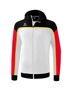Veste d'entraînement avec capuche CHANGE by erima - Enfant - blanc/noir/rouge