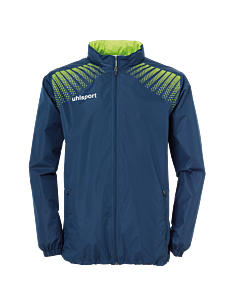 Veste de pluie Goal - Pétrole/vert Flash - Homme