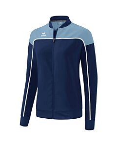 Veste de présentation CHANGE by erima - Femme - bleu marine/faded denim/blanc