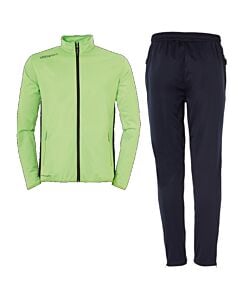 Veste et pantalon de survêtement Essential - Vert Flash/noir - Adulte