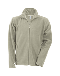 Veste polaire zippée homme - Beige