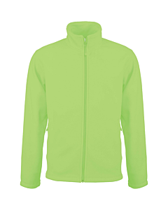Veste polaire zippée homme - Citron