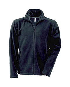 Veste polaire zippée homme - Noir