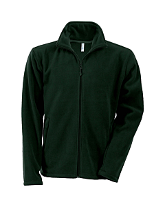 Veste polaire zippée homme - Vert- Forêt