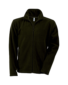 Veste polaire zippée homme - Vert- Olive