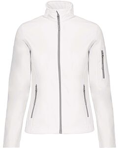 Veste softshell femme - blanc