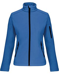 Veste softshell femme - bleu aqua