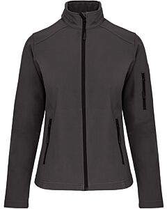 Veste softshell femme - titane