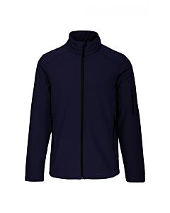 Veste softshell homme - bleu marine