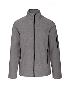 Veste softshell homme - gris chiné